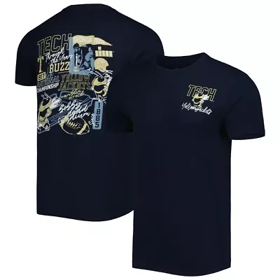Georgia Tech Yellow Jackets NCAA Vintage Through the Years Two-Hit T-Shirt