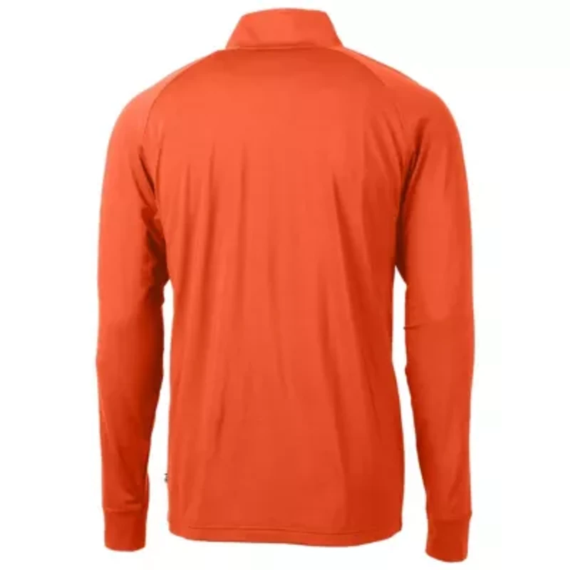 NCAA Clemson Tigers Adapt Eco Knit Stretch Recycled Quarter-Zip Pullover Top