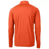 NCAA Clemson Tigers Adapt Eco Knit Stretch Recycled Quarter-Zip Pullover Top