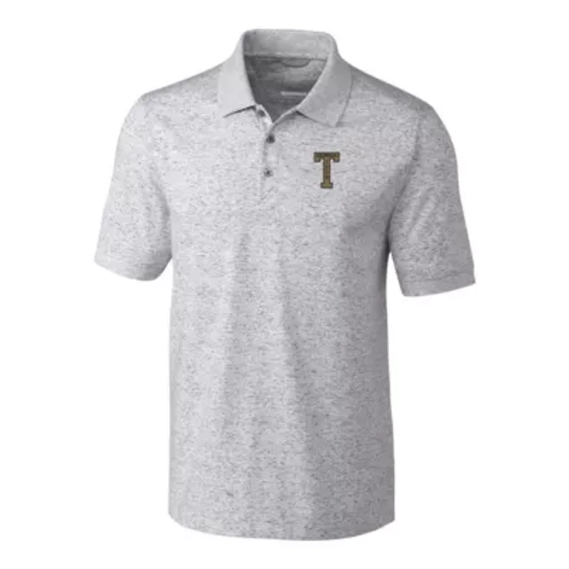 Georgia Tech Yellow Jackets NCAA Advantage Space Dye Tri-Blend Polo