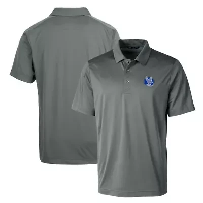NCAA Air Force Falcons Primary Team Logo Prospect Textured Stretch Polo
