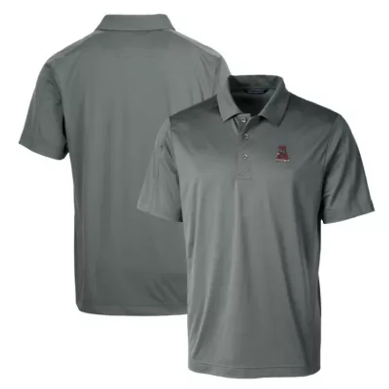 Alabama Crimson Tide NCAA Primary Team Logo Prospect Textured Stretch Polo