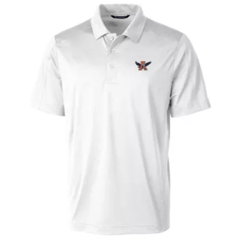 NCAA Auburn Tigers Primary Team Logo Prospect Textured Stretch Polo