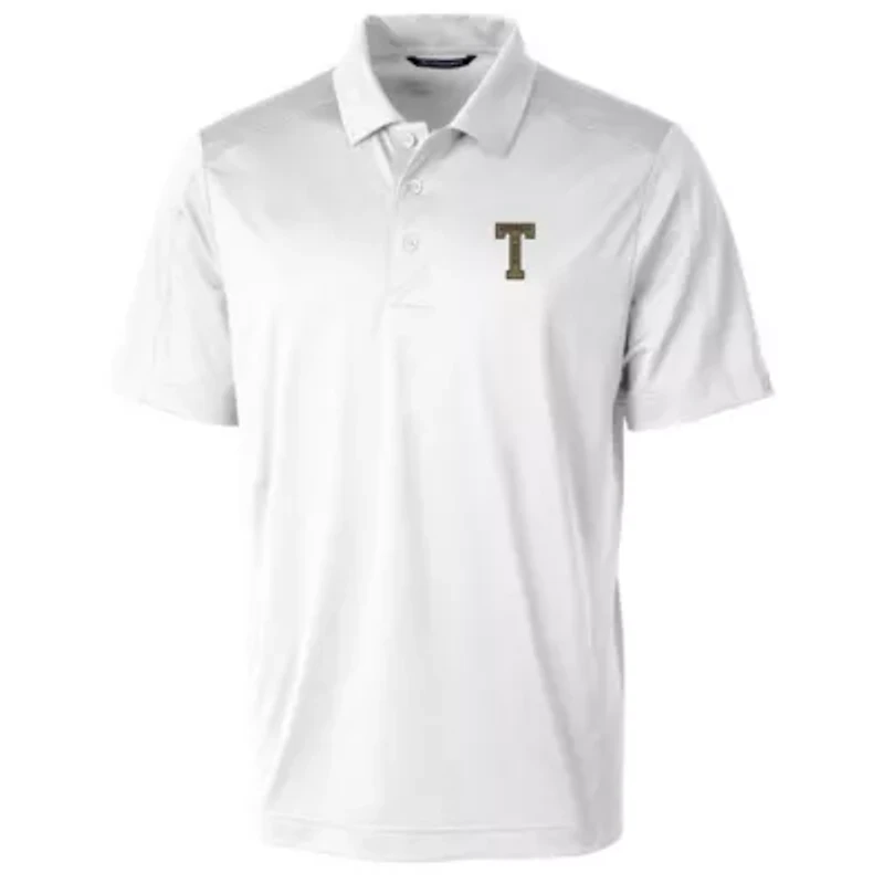 Georgia Tech Yellow Jackets NCAA Primary Team Logo Prospect Textured Stretch Polo