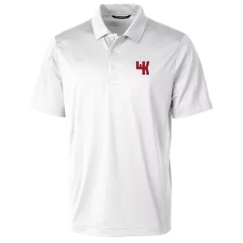 NCAA Western Kentucky Hilltoppers Primary Team Logo Prospect Textured Stretch Polo