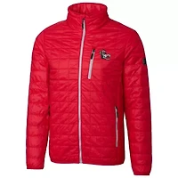NCAA NC State Wolfpack Primary Team Logo Rainier PrimaLoft Eco Insulated Full-Zip Puffer Jacket