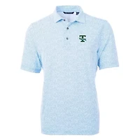 Tulane Green Wave NCAA Light Virtue Eco Pique Botanical Recycled Polo