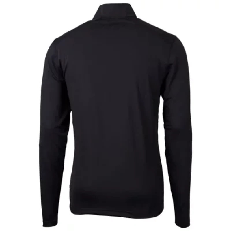 NCAA Virginia Tech Hokies Virtue Eco Pique Recycled Quarter-Zip Pullover Top