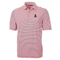 Alabama Crimson Tide NCAA Throwback Logo Virtue Eco Pique Stripe Recycled Polo