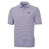 East Carolina Pirates NCAA ECU Throwback Logo Virtue Eco Pique Stripe Recycled Polo
