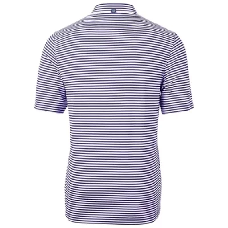 East Carolina Pirates NCAA ECU Throwback Logo Virtue Eco Pique Stripe Recycled Polo