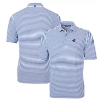 NCAA Florida Gators Throwback Logo Virtue Eco Pique Stripe Recycled Polo