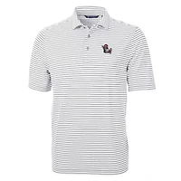 NCAA NC State Wolfpack Throwback Logo Virtue Eco Pique Stripe Recycled Polo