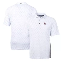 NCAA Clemson Tigers Virtue Eco Pique Tile Recycled Polo