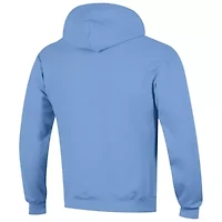 NCAA Carolina North Tar Heels Stack Logo Lacrosse Powerblend Pullover Hoodie