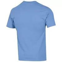 NCAA Carolina North Tar Heels Stack Logo Volleyball Powerblend T-Shirt