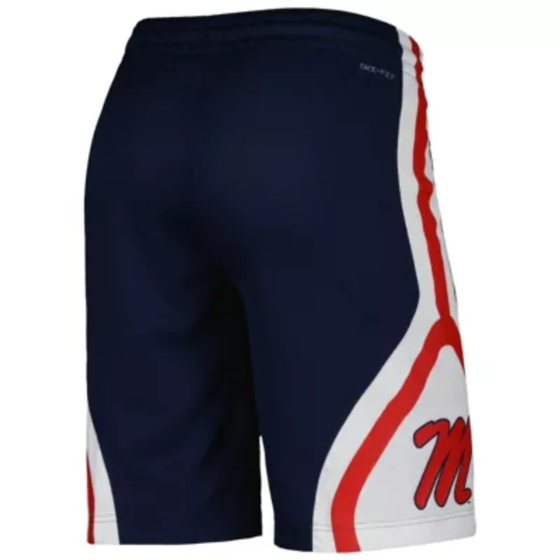 NCAA Nike Ole Miss Rebels Replica Performance Basketball Shorts
