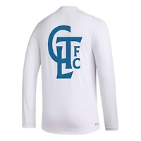MLS Charlotte FC Jersey Hook AEROREADY Long Sleeve T-Shirt