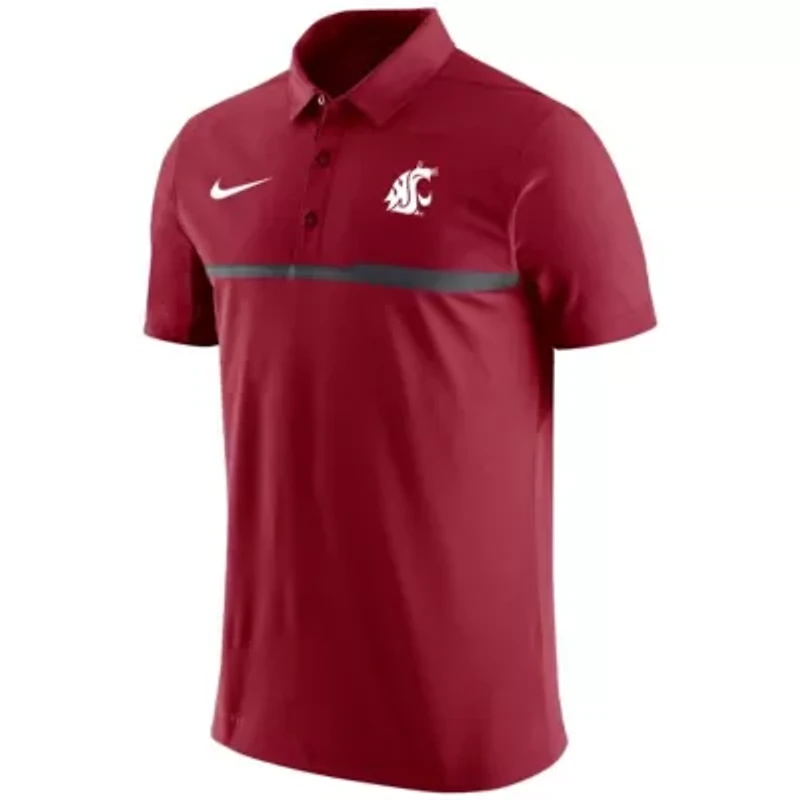NCAA Nike Washington State Cougars Coaches Performance Polo