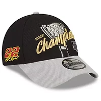 NASCAR Black/Gray Joey Logano 2022 Cup Series Victory Lane 9FORTY Adjustable Hat