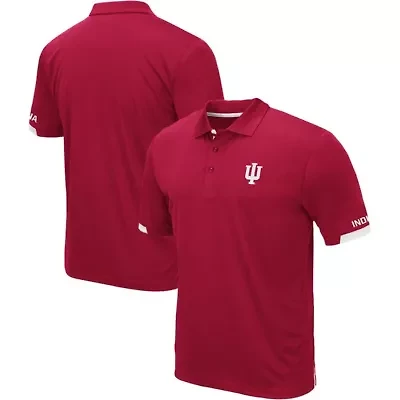 NCAA Indiana Hoosiers Big & Tall Santry Polo