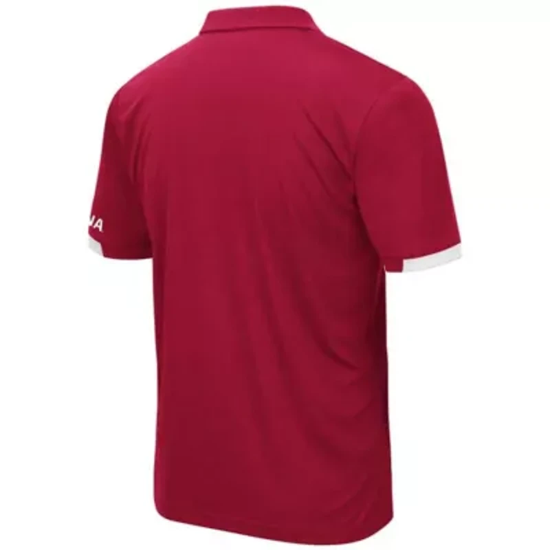 NCAA Indiana Hoosiers Big & Tall Santry Polo