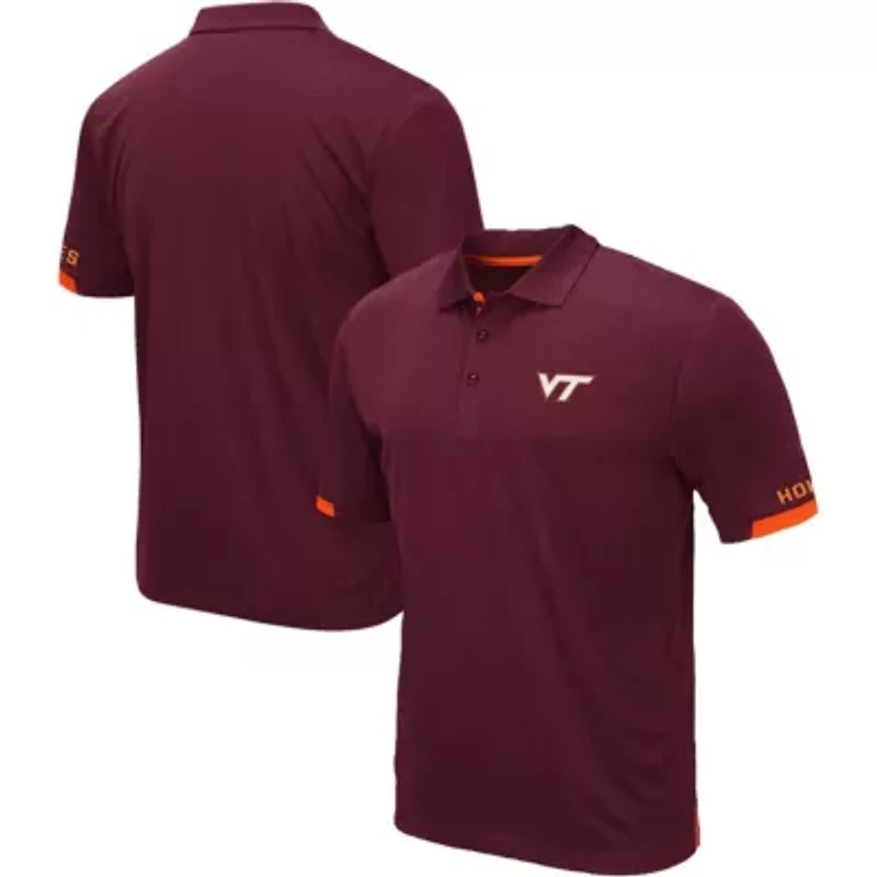 NCAA Virginia Tech Hokies Big & Tall Santry Polo
