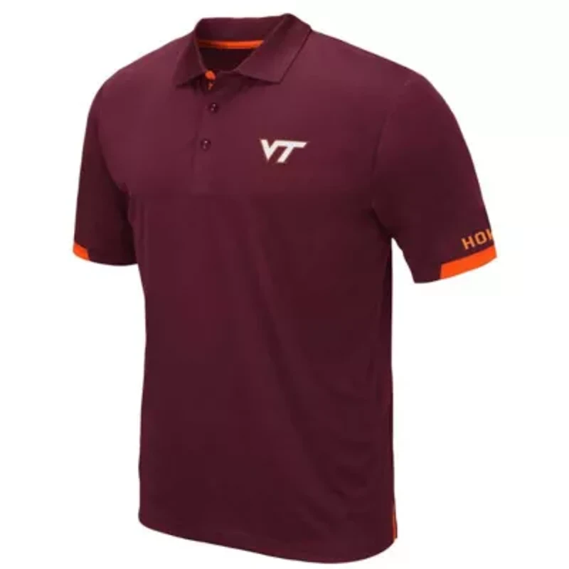 NCAA Virginia Tech Hokies Big & Tall Santry Polo