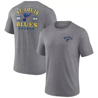 NHL Fanatics St. Louis Blues Winger Tri-Blend T-Shirt