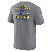 NHL Fanatics St. Louis Blues Winger Tri-Blend T-Shirt