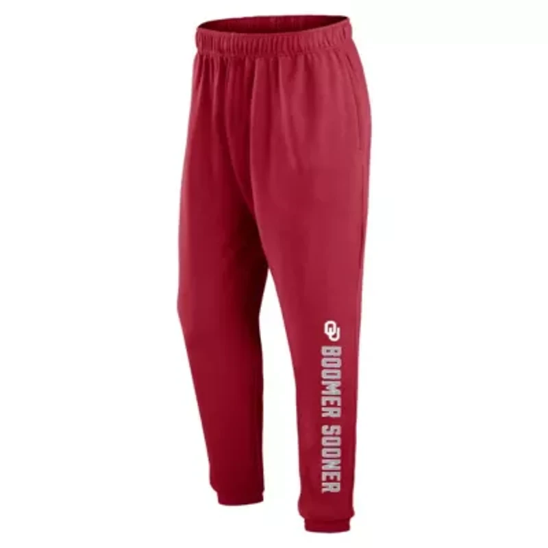 NCAA Fanatics Oklahoma Sooners Chop Block Fleece Sweatpants