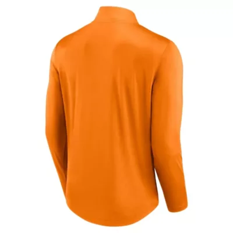 NCAA Fanatics Tennessee Volunteers Quarterback Mock Neck Quarter-Zip Top