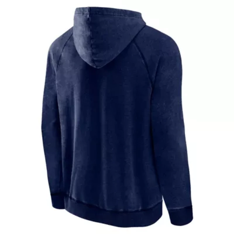 NBA Fanatics Indiana Pacers Foul Trouble Snow Wash Raglan Pullover Hoodie