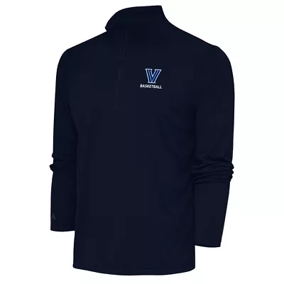 NCAA Villanova Wildcats Basketball Tribute Quarter-Zip Pullover Top