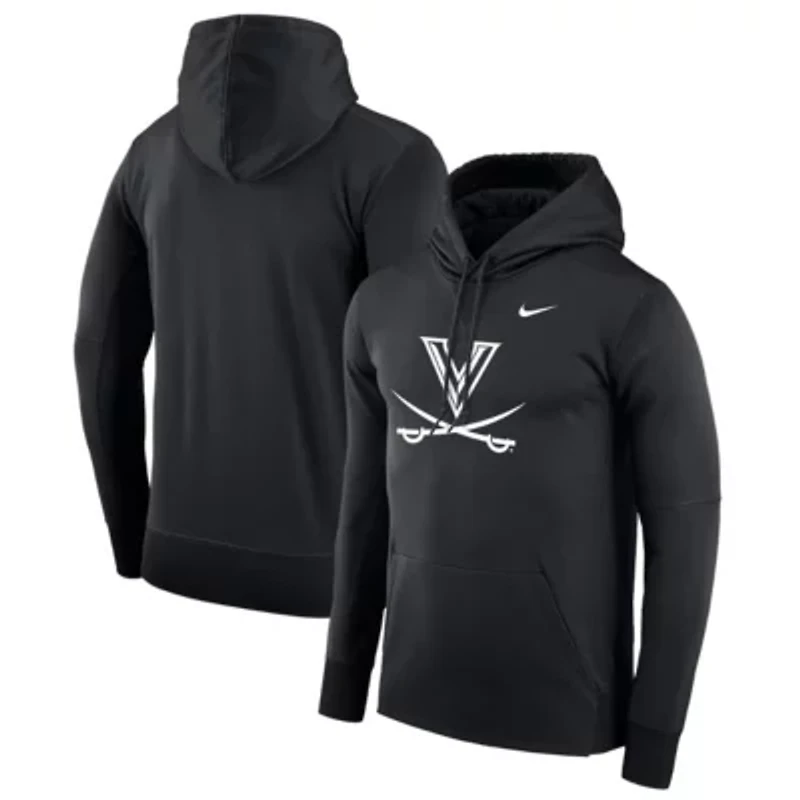 NCAA Nike Virginia Cavaliers Dark Mode 2.0 Therma Performance Pullover Hoodie