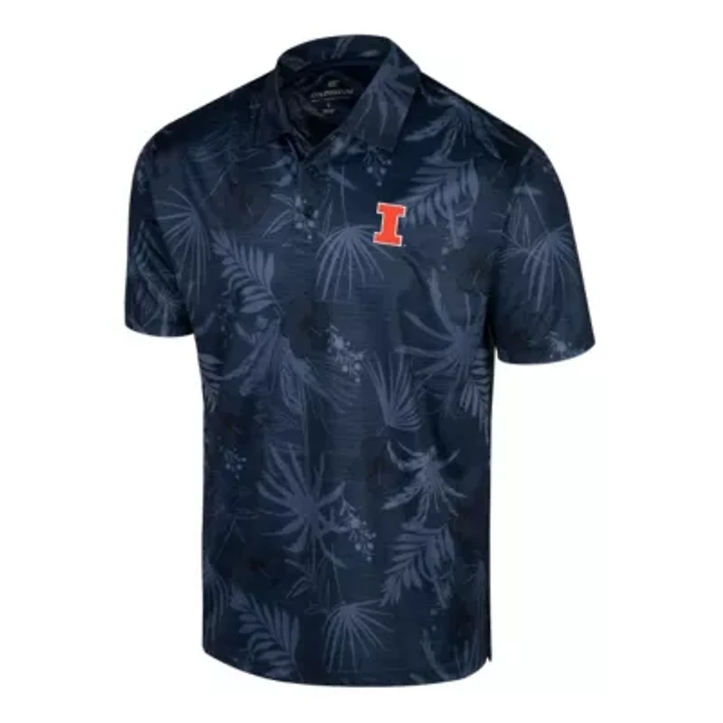 NCAA Illinois Fighting Illini Palms Team Polo