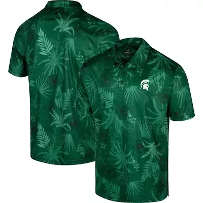 NCAA Michigan State Spartans Palms Team Polo