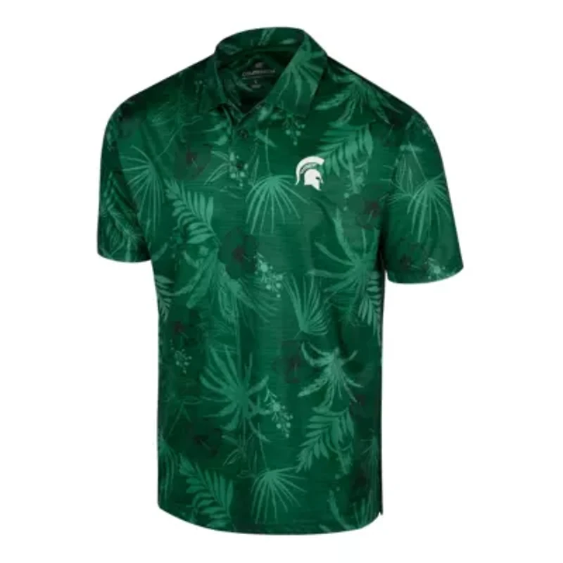 NCAA Michigan State Spartans Palms Team Polo