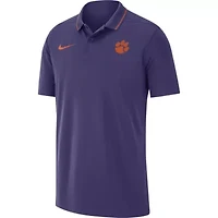 NCAA Nike Clemson Tigers 2023 Coaches Performance Polo