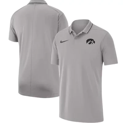 NCAA Nike Iowa Hawkeyes 2023 Coaches Performance Polo