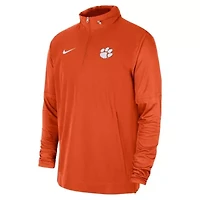 NCAA Nike Clemson Tigers 2023 Coach Half-Zip Hooded Jacket
