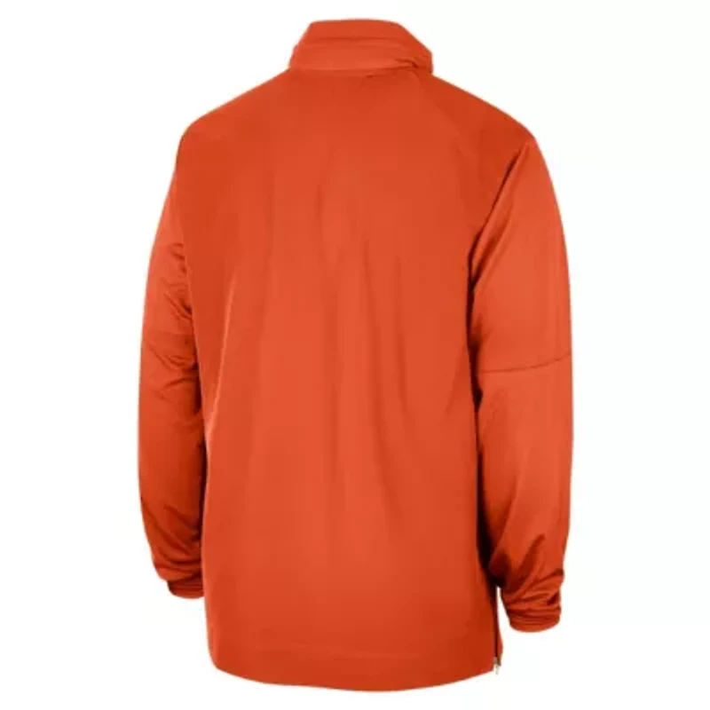 NCAA Nike Clemson Tigers 2023 Coach Half-Zip Hooded Jacket