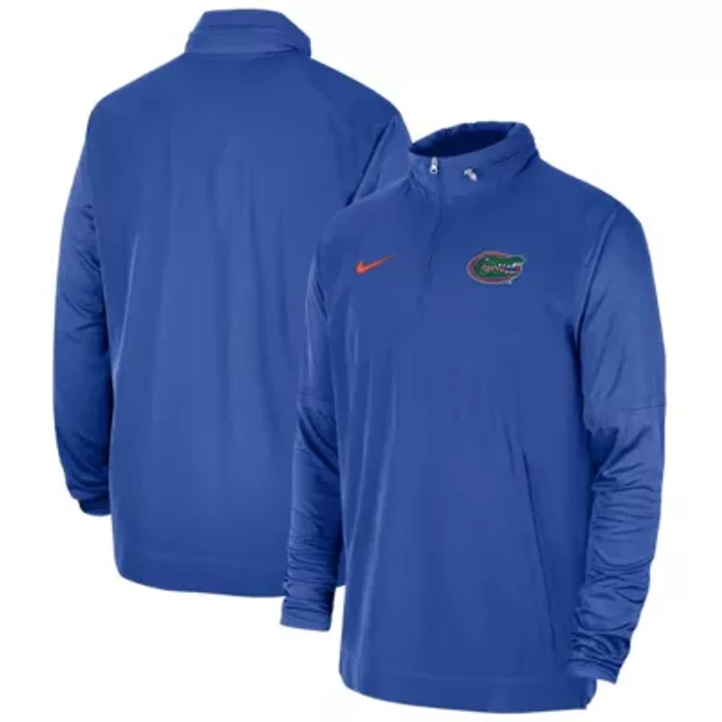 NCAA Nike Florida Gators 2023 Coach Half-Zip Hooded Jacket