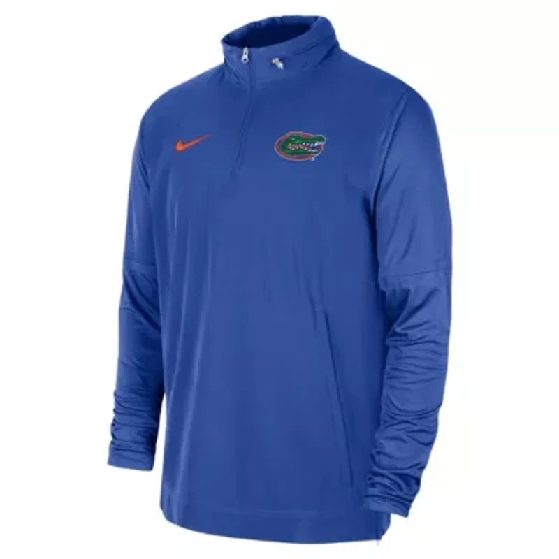 NCAA Nike Florida Gators 2023 Coach Half-Zip Hooded Jacket