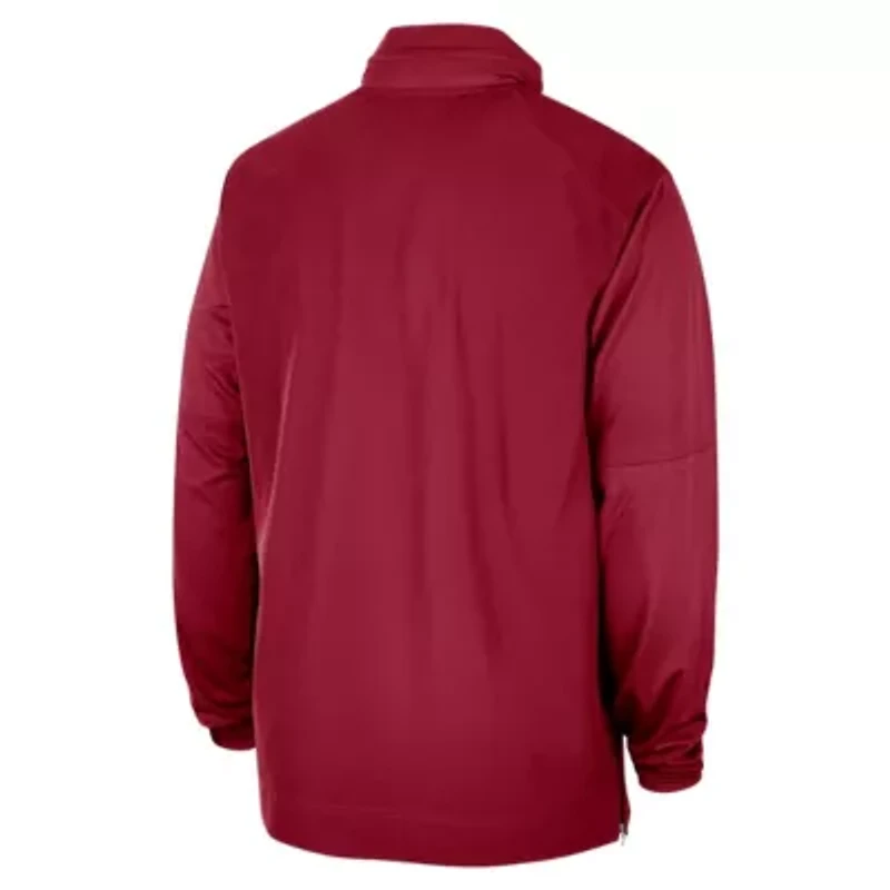 NCAA Nike Oklahoma Sooners 2023 Coach Half-Zip Hooded Jacket