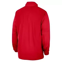 NCAA Nike Ohio State Buckeyes 2023 Coach Half-Zip Hooded Jacket