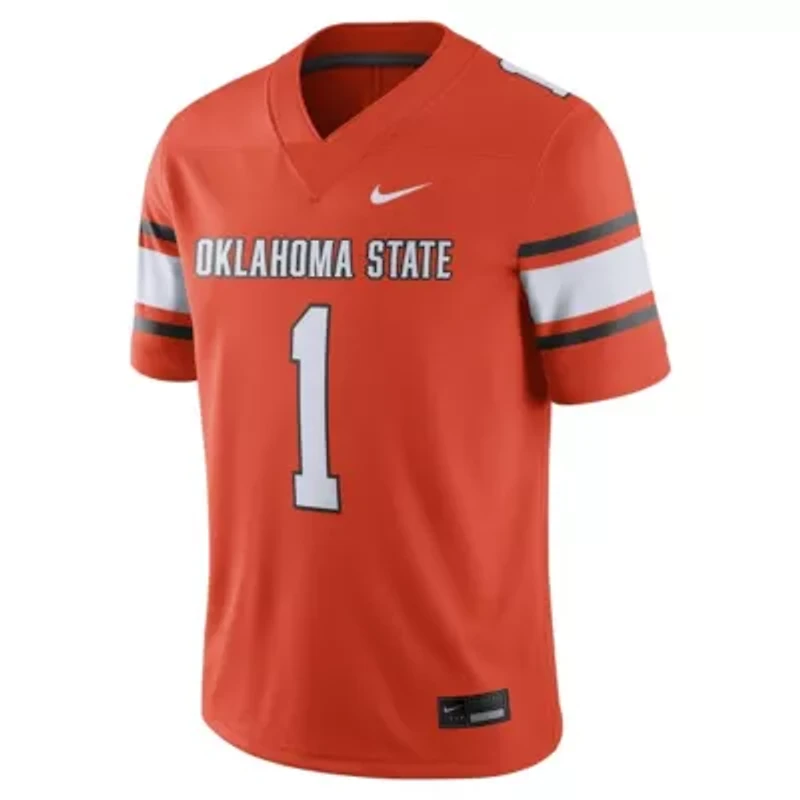 NCAA Nike #1 Oklahoma State Cowboys Game Jersey