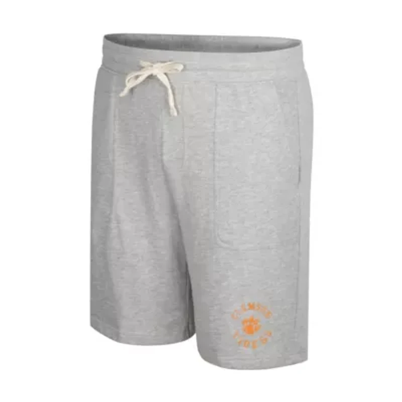 NCAA Heather Clemson Tigers Love To Hear This Terry Shorts