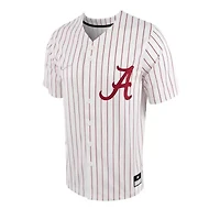 Alabama Crimson Tide NCAA Nike Pinstripe Replica Full-Button Baseball Jersey