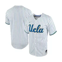NCAA Nike UCLA Bruins Pinstripe Replica Full-Button Baseball Jersey